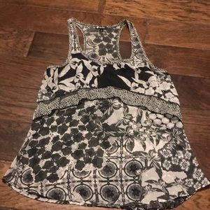 Sheer sleeveless top